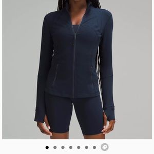 Navy blue define Lululemon jacket